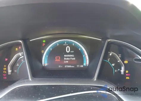 2018 Honda Civic Ex-L z USA, uszkodzony, nr VIN 2HGFC1F79JH644722